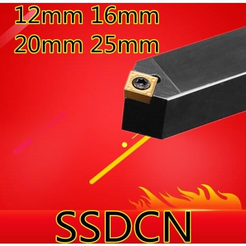 1PCS SSDCN1212H09 SSDCN1616H09 SSDCN2020K09 SSDCN2525M09 SSDCN2020K12 SSDCN2525M12 Index CNC External Lathe tools
