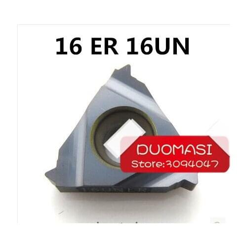 16 ER 16 UN Carbide Threading Inserts External Threading Insert Indexable Lathe Inserts for Threaded Lathe Holder