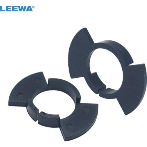 FEELDO 2pcs H1 LED Headlight Bulb Base Holders For Honda Odyssey CRV Prelude RSX Styling LED light Clip Retainer Clip Adapter