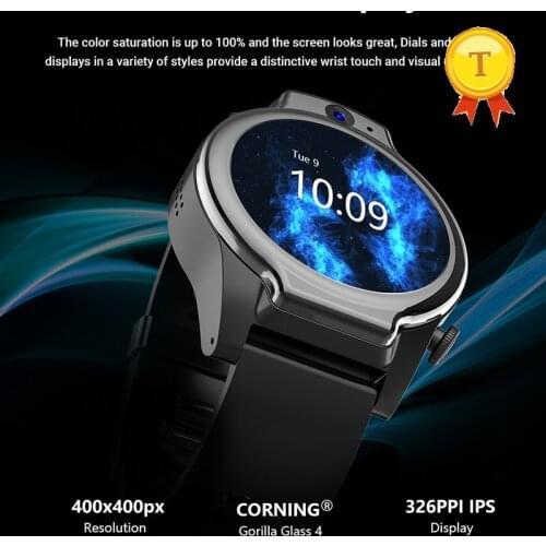 2021 4G Global Smart phone Watch 4GB 64GB dual hd Camera 13MP video call Android 10 Smart watch Phone WIFI GPS IP68 Waterproof