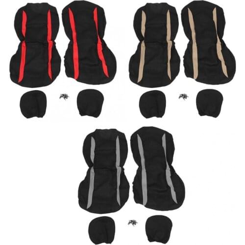 4pcs/set Car Auto Seat Head Rest Covers Protectors Universal Accessory Bathroom Accessories