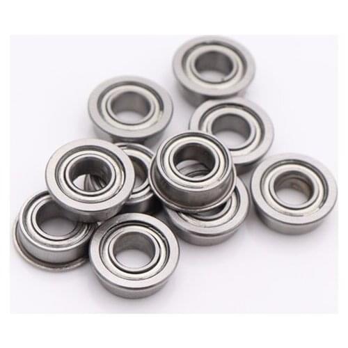 50pcs/lot F692ZZ Flanged shielded bearing F692Z F692 -2Z 2*6*3 miniature flange feep groove ball bearings 2x6x3 mm