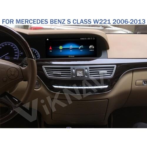 Android 10.0 Car Radio Auto Player For Mercedes Benz S CLASS W221 2006-2013 Carplay DVD Multimedia Vedio GPS Navigation 2din