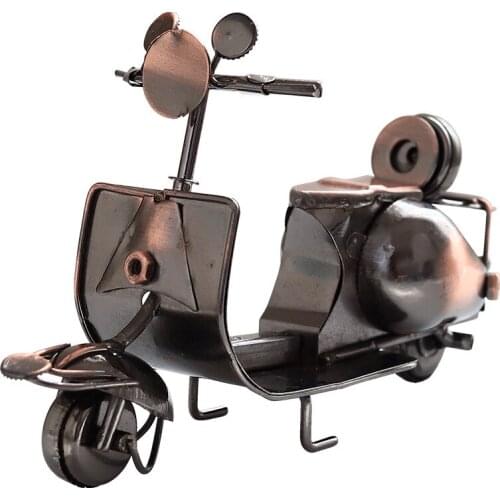 European Mini Iron Sheep Motorcycle Decoration Creative Home Desktop Decoration Online Shop Shooting Props House Decoration