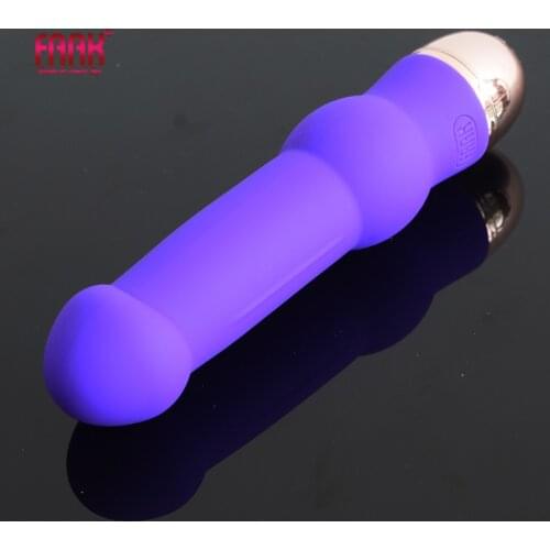 FAAK Silicone Dildo Vibrator Av Vibrator Erotic G Spot Wand Anal Vibration Women Sex Toy Lesbian Masturbator knotted anal plug