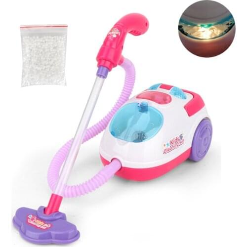 Simulation Children With Vacuum Cleaner Tool Girls Housekeeping Toys Hygiene Appliances Cleaners Furniture Pretend Play Toys