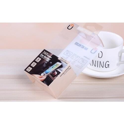 Colorful Printing transparent acetate box packing Custom plastic cake box plastic gift box clear pvc box ---DH40067