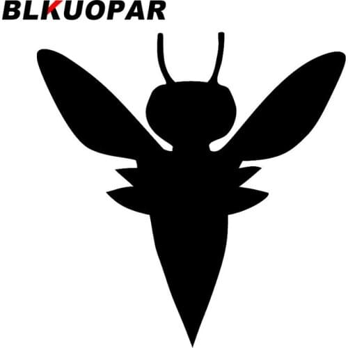 BLKUOPAR for Hornet Logo Silhouette Car Stickers Die Cut Decal Vinyl Material Waterproof Windshield Decal DIY Car Door Protector