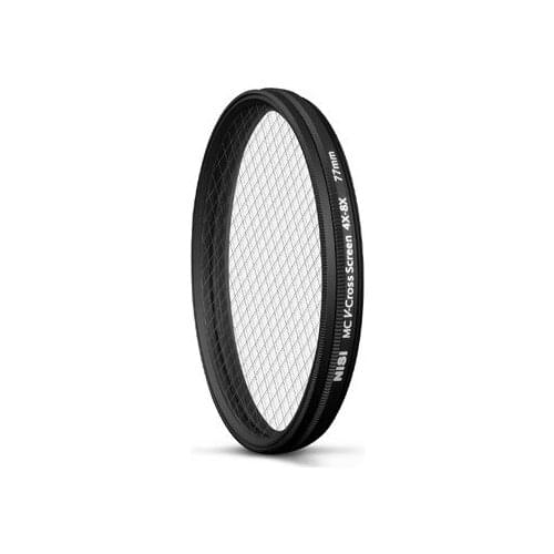 NISI 67mm 72mm 77mm 82mm Star Filter, V-Cross Screen 4x - 8x Camera Filter Ultra-thin MC Variable 4 TO 8