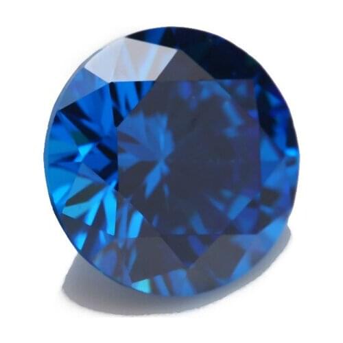 Wholesale 2mm-2.5mm sapphire color cz gemston 500pcs/lot round shape small cubic zirconia