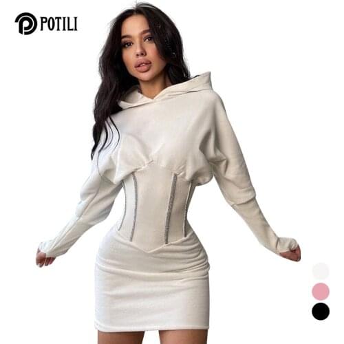 POTILI Fashionable Sheath Dresses