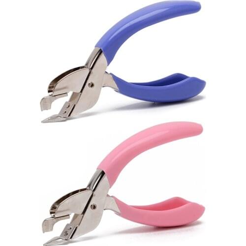 Handheld Staple Remover Lifter Opener Spring-loaded Staple Puller for Office School Home Use