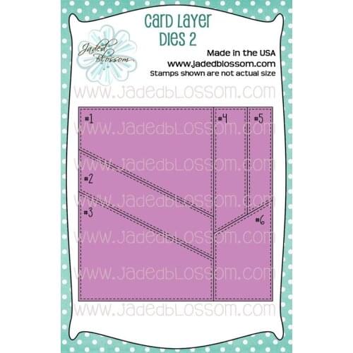 Metal cutting dies CardLayer 2 mold card Scrapbook paper craft knife mould blade punch stencils