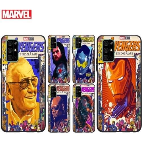 Silicone Cover Marvel Avengers Retro poster For Honor V30 View 20 V20 30i 30S 30 20S 20E 20i 20 Lite Pro Plus Phone Case