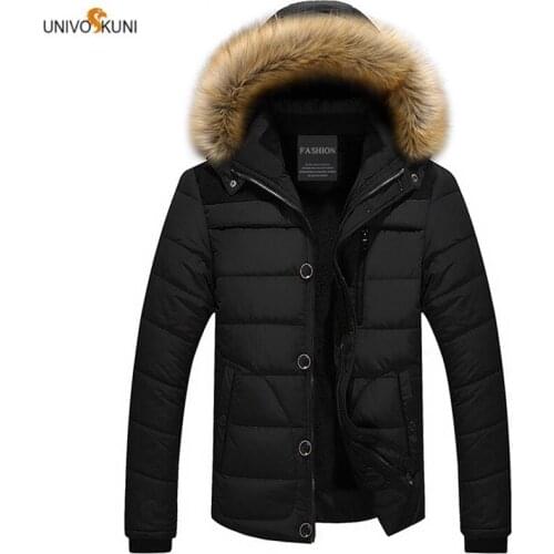 Мужские парки с мехом UNIVOS KUNI China At AliExpress