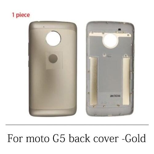 20 pcs Battery Back Cover For Moto G5 Housing Case Replacement Repair Spare Parts