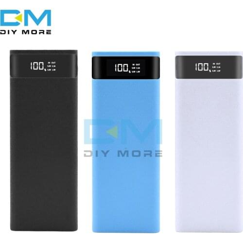 8X18650 Lithium Battery QC3.0 Fast Quick Charging Power Bank DIY 5V 9V 12V 3.1A 2.0A 1.5A FCP AFC SFCP PD2.0 PD3.0 for Phone