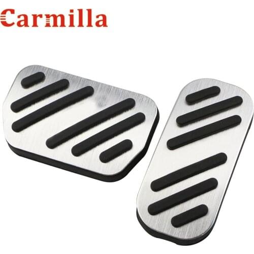 Carmilla Accessories for Toyota Hilux Revo 2015 - 2021 Gas Brake Pedal Protection Cover Car Pedals Protector Replacement Parts