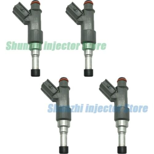 4pcs Fuel Injector Nozzle For Toyota 4RunnerTacoma 2.7L OEM:23209-79155 23250-75100 23209-09045 2320979155 2325075100 2320909045