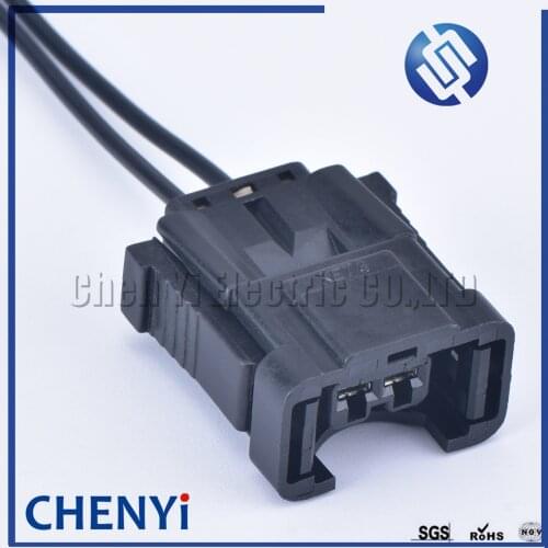 KET 2 pin female auto housing waterproof plug wiring harness cable connector MG640543-5 with 15cm 18AWG wire for Hyundai Kia