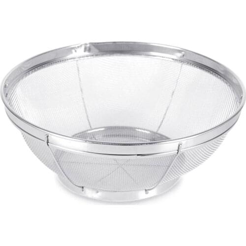 Kitchen Rice Sieve Washing Bowl Food Vegetables Cleaning Strainer Drain Basket