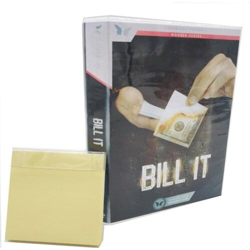 Bill It by SansMinds Creative Lab Magic Tricks Street Close up Magia Mentalism Illusion Gimmick Props Accessories Magicians
