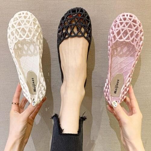 Lisapie Women Shoes Ladies Flats Hollow Slip On Fashion Female High Quality Sandals Comfortabler Summe 2021 popular Footwear