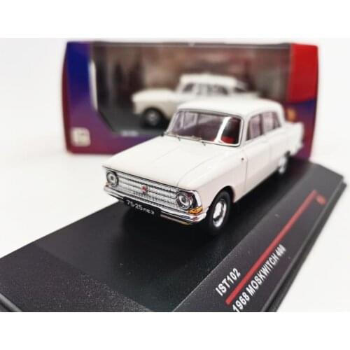 Diecast 1/43 Scale MOSKWITCH 408 Model Cars 1968 Alloy Classic Collection Static Display Adult Toys Boys Gift