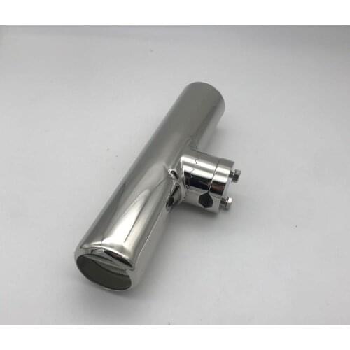 Marine Hardware Stainless Steel Marine Boat Fishing Rod Holder Rack Support for Rail19-25mm boat seat Boats Parts