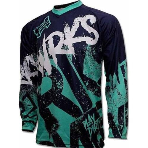 2020 moto long sleeve mtb jersey downhill jersey dh bike jersey enduro motocross jersey winter mx jersey