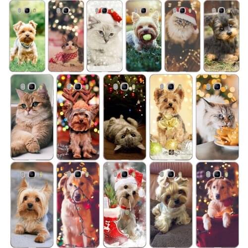 197FG 1096F yorkshire terrier dog puppy Soft Silicone Tpu Cover phone Case for Samsung j3 j5 j7 2016 2017 j330 j2 j6 Plus 2018