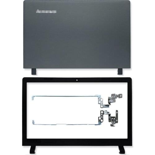 NEW For Lenovo ideapad 100-15 100-15IBY B50-10 Laptop LCD Back Cover/Front Bezel/LCD hinges Repair Parts Black/Grey Case A Cover