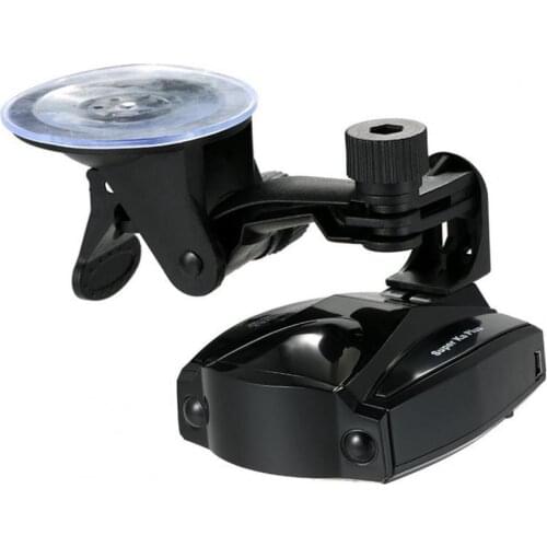 E09 Radar Detectors Car Speed Detector High Precision Single Display for Russian English Car Radars Speed Auto