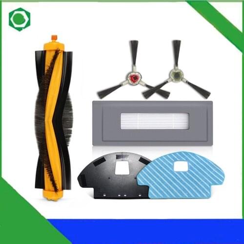 Roller Main Brush Side Brush Hepa Filter Dusting Mop Pad Holder for Ecovacs Deebot OZMO930 DG36 Vacuum Cleaner Replacement