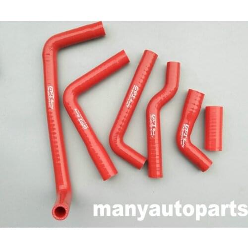 Silicone radiator hose for gas gas MX/SM/EC 200 250 300 2007-2015 07 08 09 10 11 12 13 14 15 RED