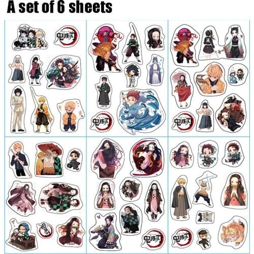 Techo Anime Comic Creative DIY Sticker ONE PIECE Azur Lane DATE A LIVE My Hero Academia Bungo Stray Dogs Demon Slayer Arknights