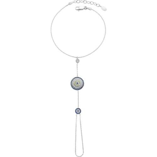 Tevuli 925 Sterling Silver The Genres Change Şahmeran womens bracelet