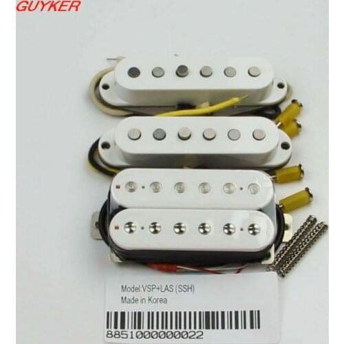 Vintage single plus Electric guitar pickups two single white single coil pickups+ LA Special pickups Humbucker Bridge Parts