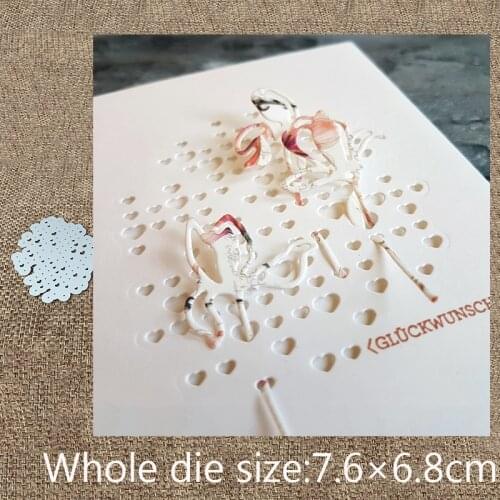 New Design Craft Metal Cutting Die cut dies 2pcs love heart decoration scrapbook Album Paper Card Craft Embossing die cuts