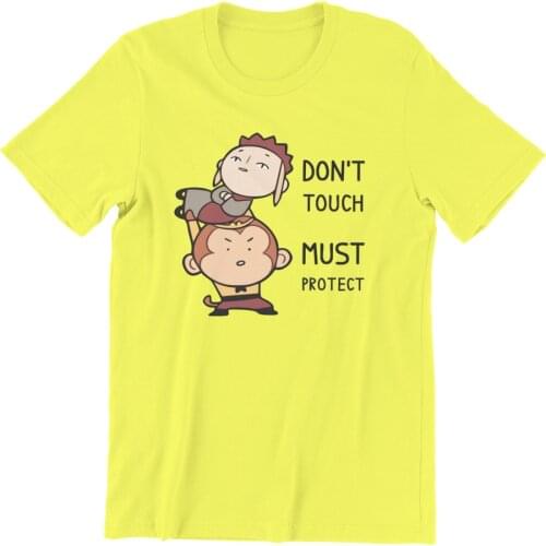 Westcreek Don't Touch Must Protect Essentials Fashion Games ShortSleeve New Vintage Vitality Public Mens Clothes 124623