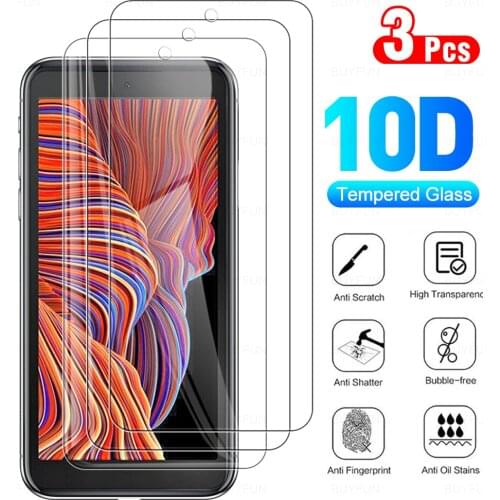 3Pcs Protective Glass For Samsung Galaxy Xcover 5 Glas Full Screen Protector For Samsung Galaxy Xcover 5 SM-G525F 5.3" Potection
