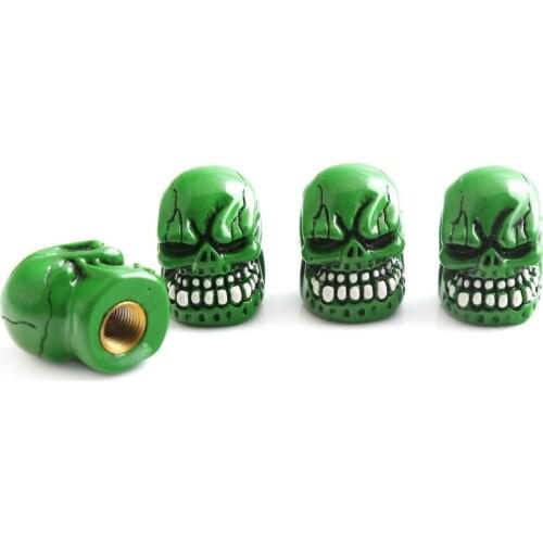 4 Pieces Tire Stem Valve Caps Wheel Covers Car Dustproof Cap for Cars, Trucks, Bikes, Motorcycles