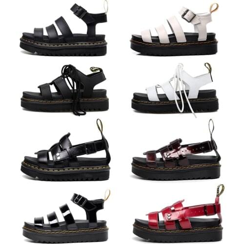 Summer Martin Women Sandals High Quality Fashion Shoes For Women 2021 New Arrivals Ladies Slippers High Heels Woman Sandalias