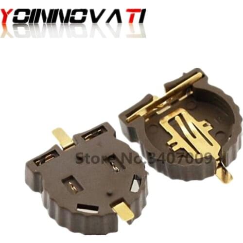 10pcs BS1220-2 BS1220 Battery Holder CR1220 Button Battery Holder Temperature Resistant 300 Degrees