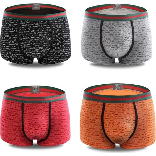 Men Underpants Boxer Modal Mens Panties Underwear 2021 Boxershorts Men Brand Underwear Man Short Homme Male Boxers 4PCS