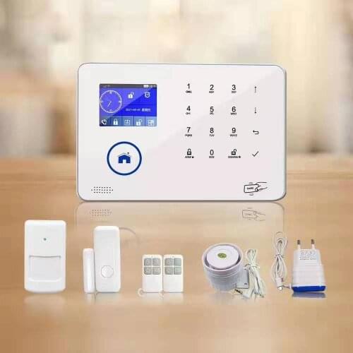 Home Security Burglar Alarm System WIFI+GSM Quad band burglar alarm system