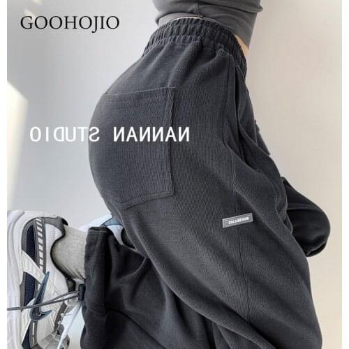 Женские спортивные брюки GOOHOJIO China At AliExpress