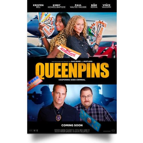 Queenpins MOVIE Picture Art Film Print Silk Poster for Your Home Wall Decor 24x36inch