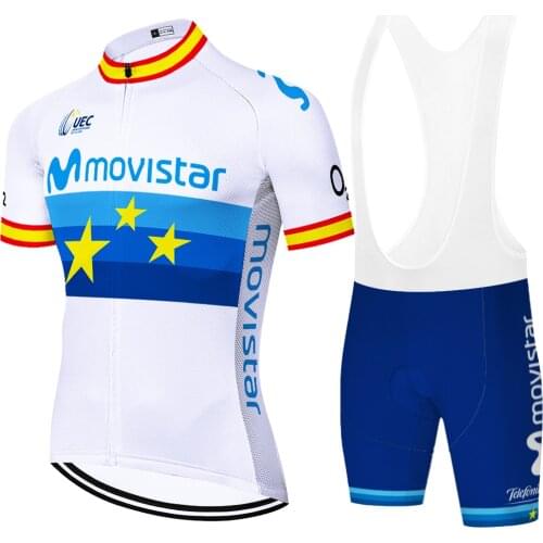 Movistar Tricota Masculino Uniforme Maillot Culotte Equipacion Bermuda Masculina Jersey Ciclismo Ropa Ciclismo Hombre