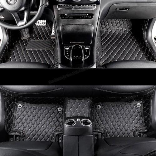 Lsrtw2017 for great wall M2 M6 M1 wingle 5 6 7 c30 c50 coolbear leather car floor mats rug carpet interior accessories